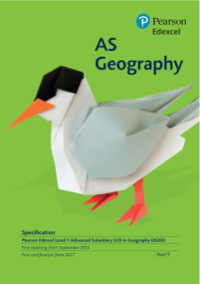 Pearson Edexcel AS Geography Specification